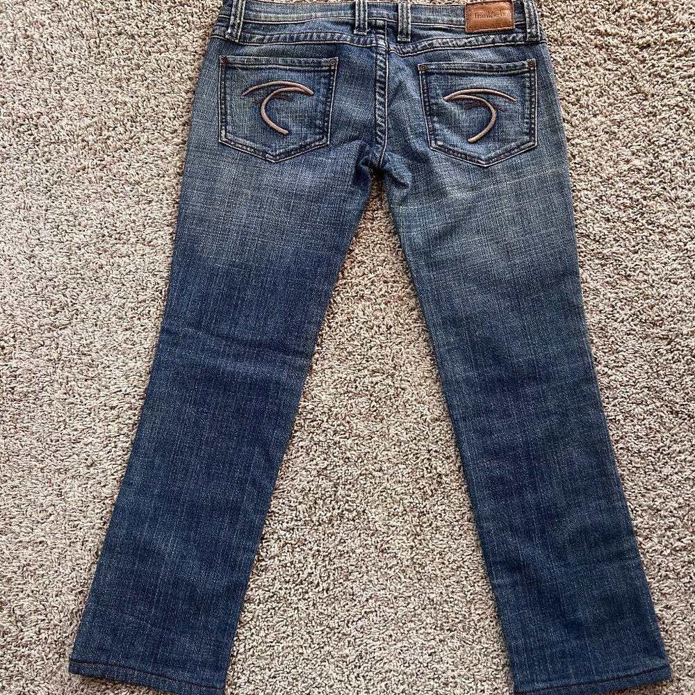 Frankie B. Women's Blue Boot Cut Jeans